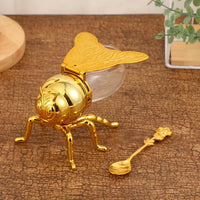 Bee Shaped Honey Jar with Spoon