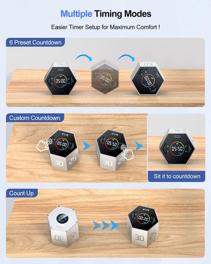 Ticktime Focus Cube™ – Stay Focused, Get More Done