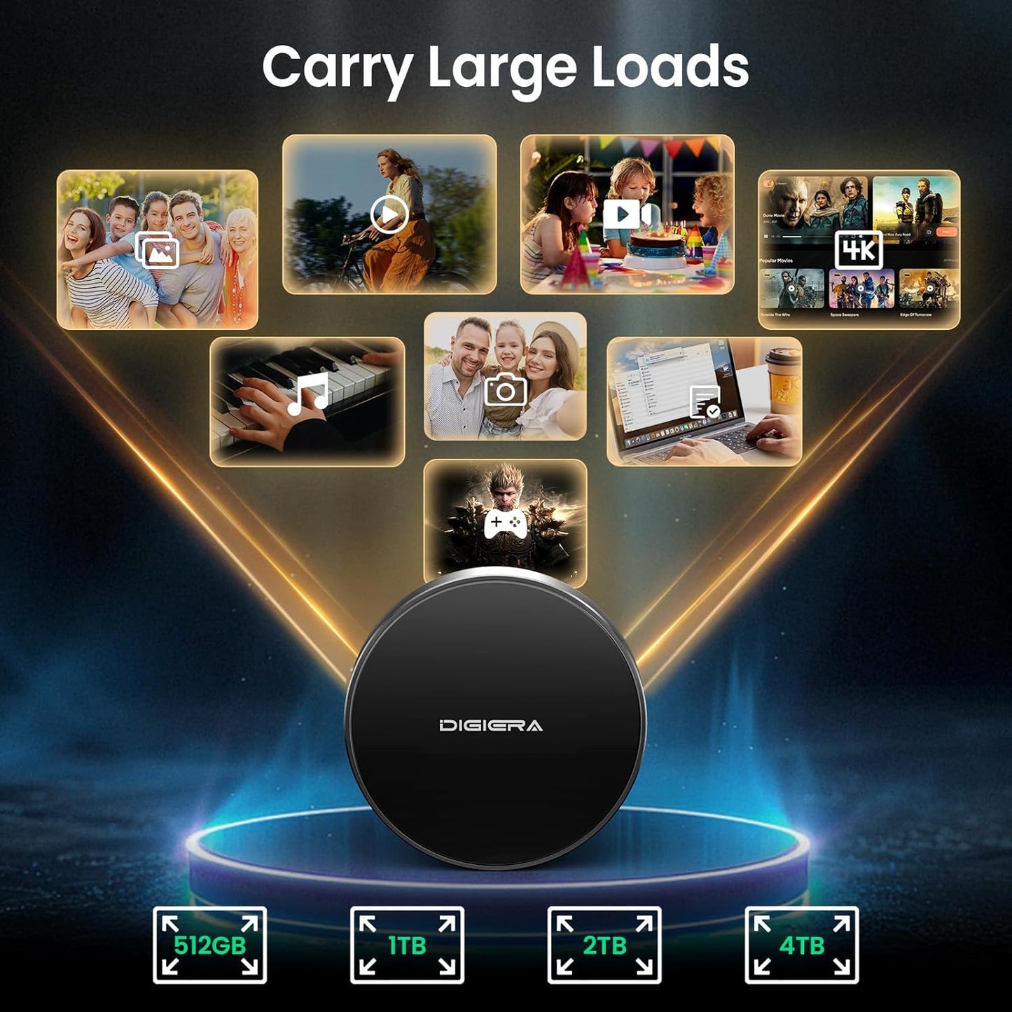 Magnetic 2TB Portable SSD™