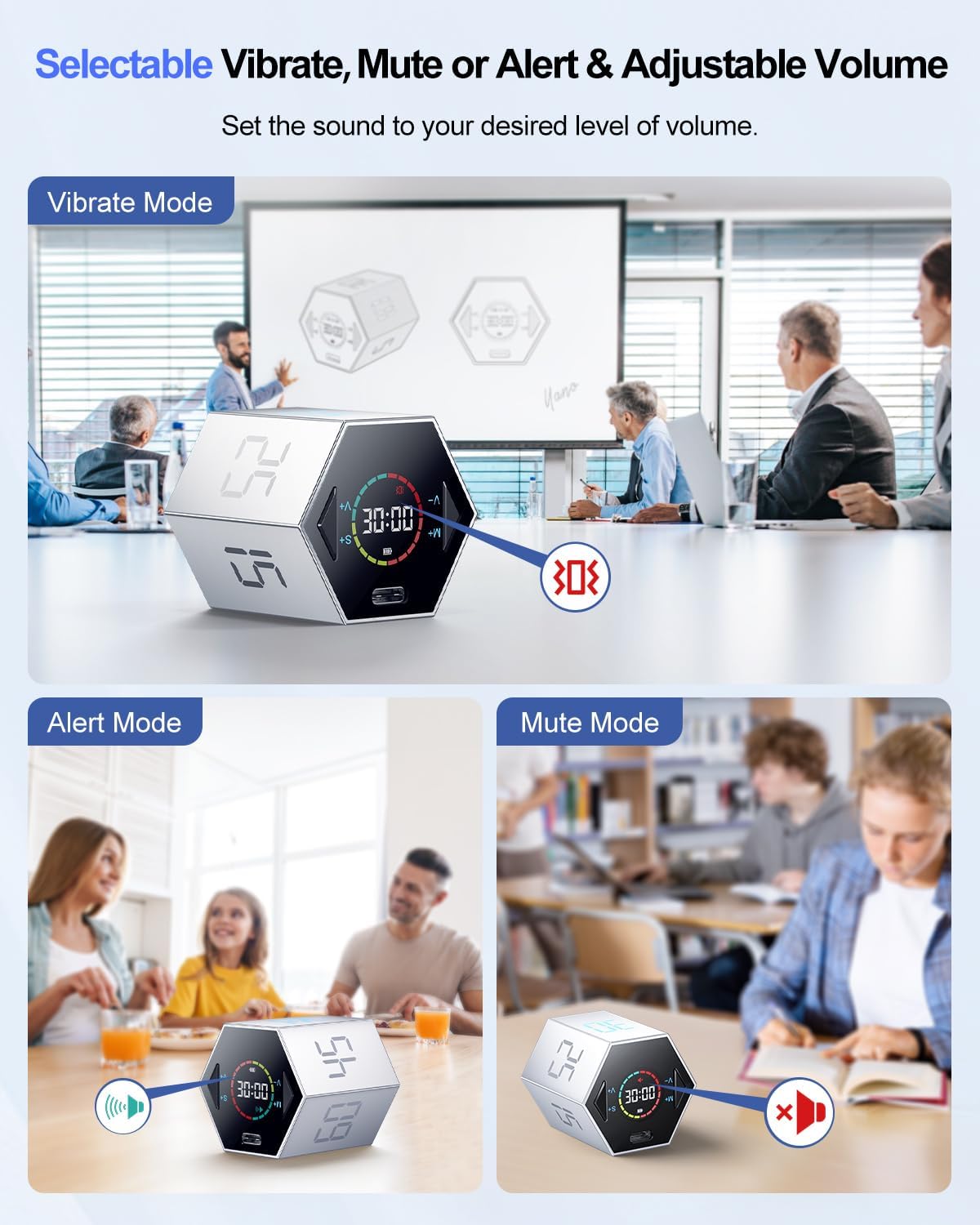 Ticktime Focus Cube™ – Stay Focused, Get More Done