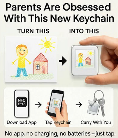 The Memory Keychain- From Picture to Pocket Keepsake, Instantly!