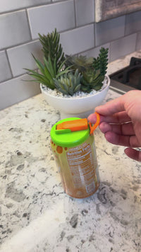 Vibrant Spill-Proof Soda Can Lids™